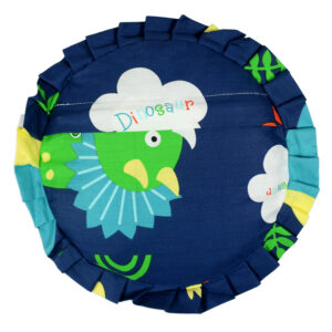 Mustard Seed, Rai Pillow For Baby Head Shaping, Dino - Blue-28532