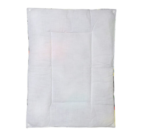 3 in 1 Changing Sheets Premium Quality Cotton Cum Plastic - Blue-28810