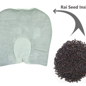 Mustard Seed, Rai Pillow For Baby Head Shaping, Dino - Blue-28525