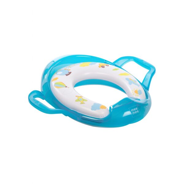 Mee Mee Cushioned Non-Slip Potty Seat with Easy Grip Handles - Blue-28245