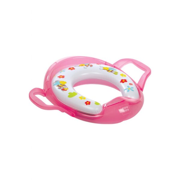 Mee Mee Cushioned Non-Slip Potty Seat with Easy Grip Handles - Pink-28250