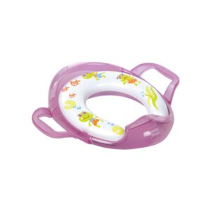 Mee Mee Cushioned Non-Slip Potty Seat with Easy Grip Handles - Purple-28256