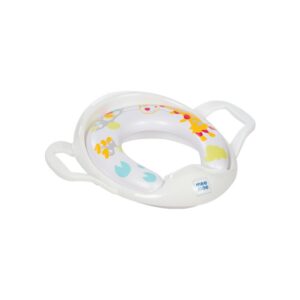 Mee Mee Cushioned Non-Slip Potty Seat with Easy Grip Handles - White-28239