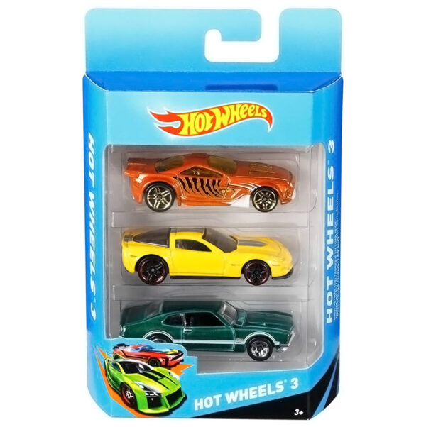 Hot Wheels 3 Car Pack (Multicolor)-29051