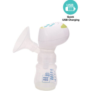 Mee Mee Advanced Electric Breast Pump MM-80220 A - White-29020