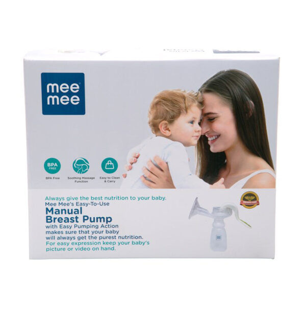 Mee Mee Breast Pump (Easy-To-Use Manual) MM-80228-29092