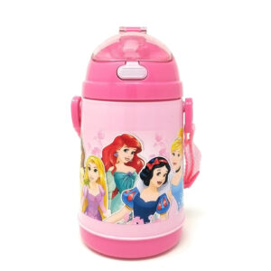 Disney Princess Plastic Sipper Bottle - 400 ml-0
