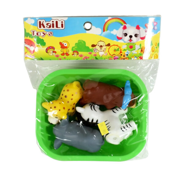 Soft Choo Choo Bath Toys, Squeeze Me Toy - Animals-0