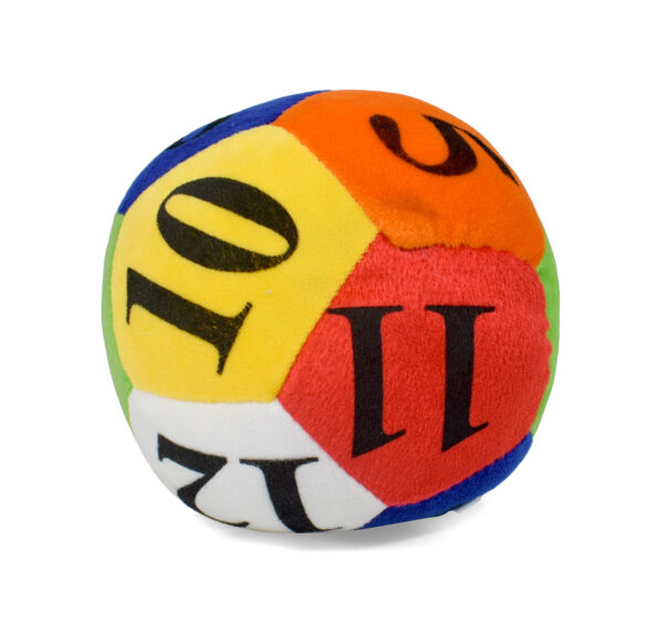 Numeric Soft Ball, Polygon Design - 41 cm-0