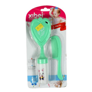Baby Musical Hair-Brush & Comb Set - Aqua-0