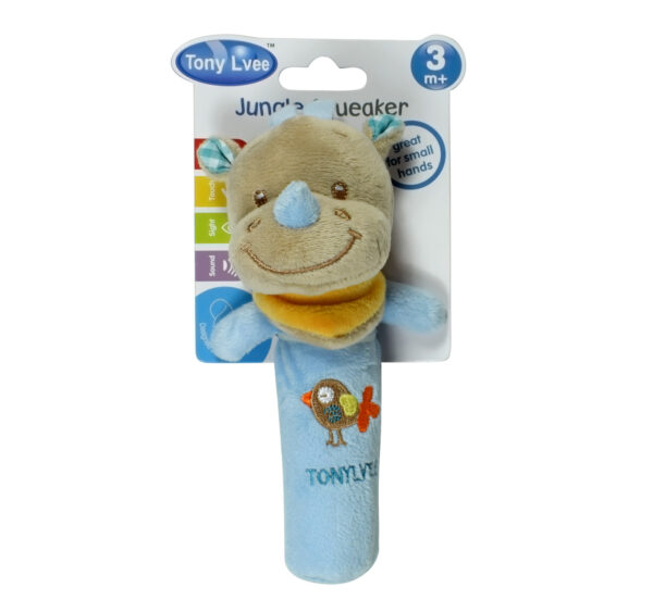 Tony Jungle Squeaker, Baby Rattle - Gainda-0