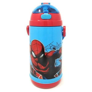 Disney Spider-Man Push Button Plastic Sipper Bottle - 600 ml-0