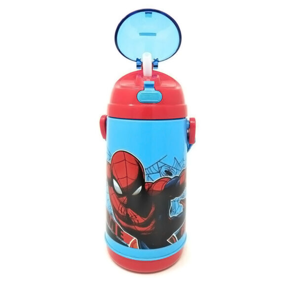 Disney Spider-Man Push Button Plastic Sipper Bottle - 600 ml-29114