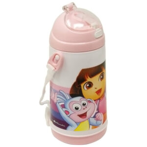Disney Dora Push Button Plastic Sipper Bottle - 600 ml-0