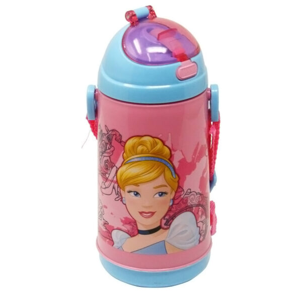 Disney Cinderella Plastic Sipper Bottle - 600 ml-0