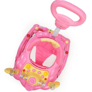 LuvLap Comfy Baby Walker Cum Rocker (18125) - Pink-30225