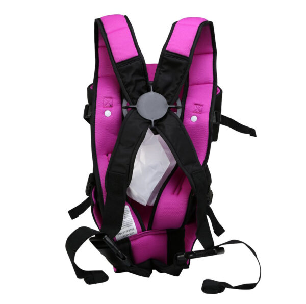 LuvLap Sunshine Baby Carrier (18285) - Pink/Black-29595