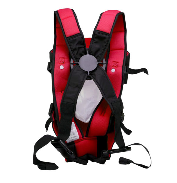 LuvLap Sunshine Baby Carrier (18284) - Black/Red-29583