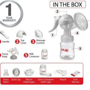 LuvLap Manual Breast Pump-30198