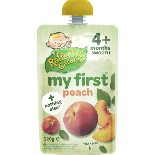 Rafferty's Garden My First Peach Baby Food (4M+) - 120gm-0