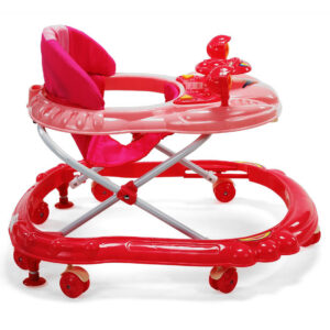 LuvLap Starshine Baby Walker - Pink-30269