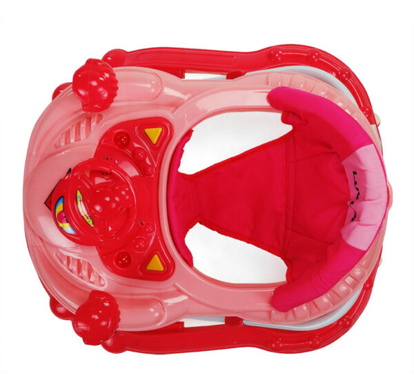 LuvLap Starshine Baby Walker - Pink-30272