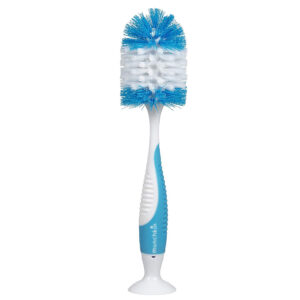 Munchkin Deluxe Bristle Bottle Brush - Blue-29340