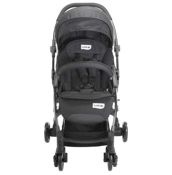 Luvlap Royal Baby Stroller Pram (18415) - Black-29969