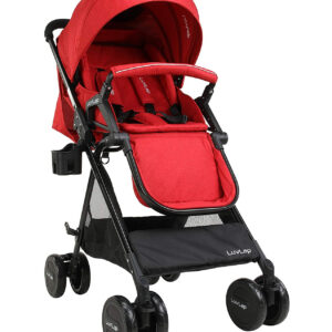 LuvLap Baby New Sports Stroller (18461) - Red-0