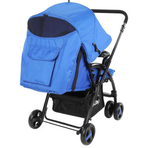 Luvlap Comfy Baby Stroller (18457) - Blue-29917