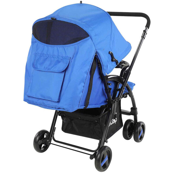 Luvlap Comfy Baby Stroller (18457) - Blue-29917