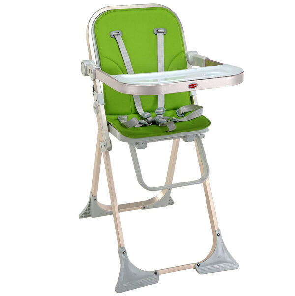 Luvlap Comfy High Chair (18450) - Green-0