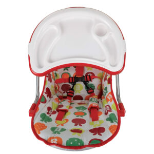 LuvLap Sunshine Baby Highchair (18380) - Red-30407