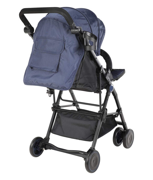 LuvLap Magic Stroller with Compact Tri-fold (18490) - Black-30021