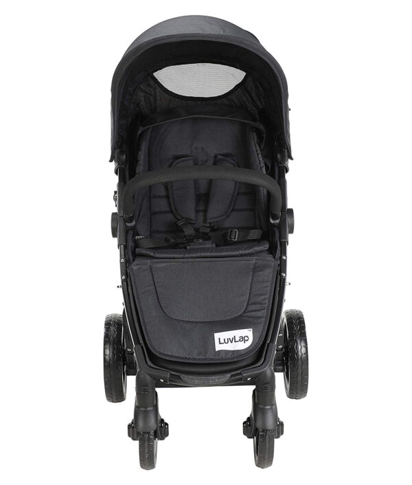 Luvlap Elegant Baby Stroller (18458) - Black-29932