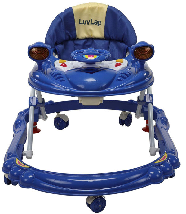 LuvLap Starshine Baby Walker - Blue-30260