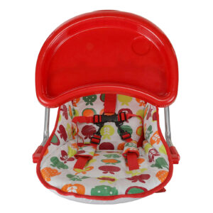 LuvLap Sunshine Baby Highchair (18380) - Red-30406