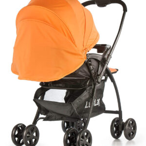 LuvLap Grand Baby Stroller (18316) - Orange-30076