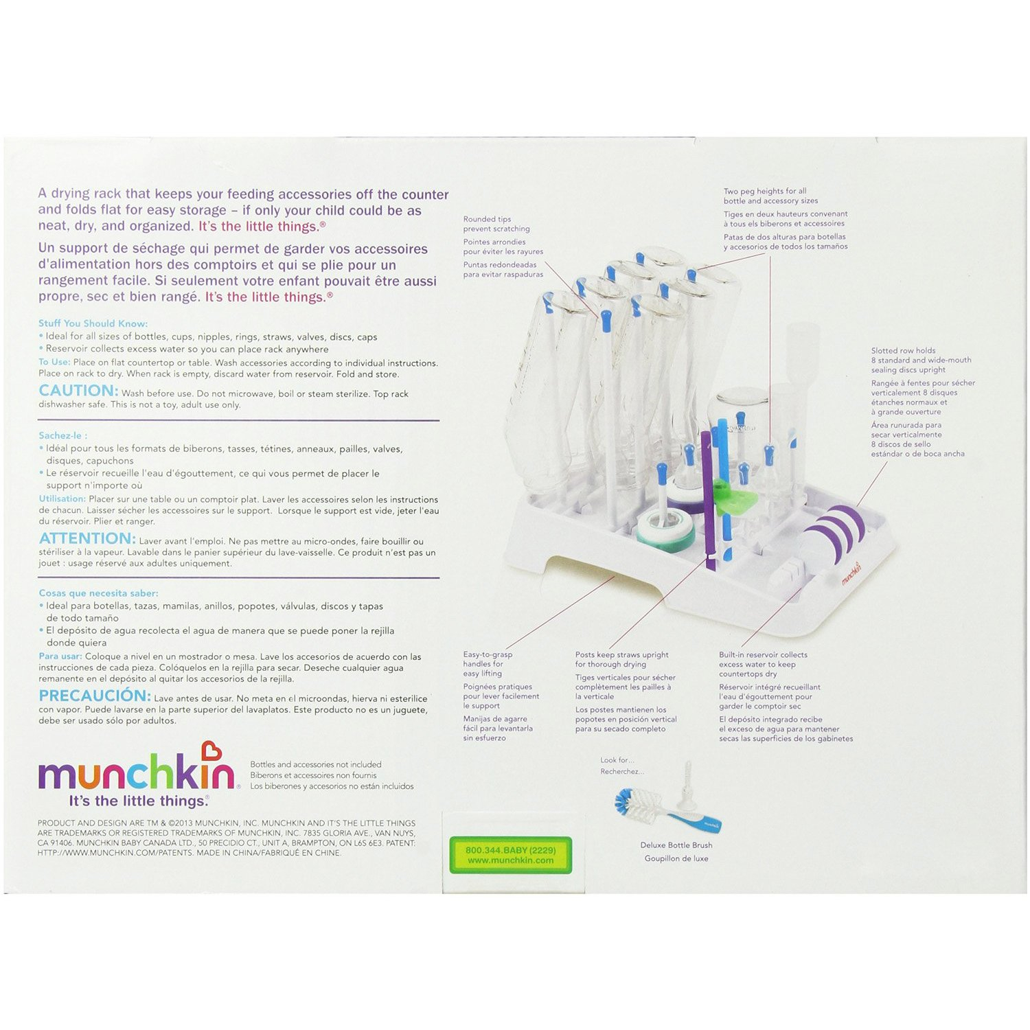 Munchkin Fold Deluxe Drying Rack – Baby's World