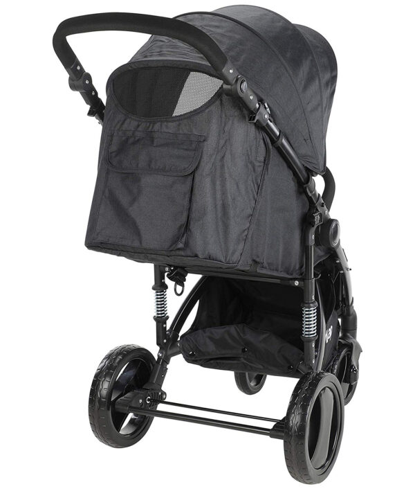 Luvlap Elegant Baby Stroller (18458) - Black-29936