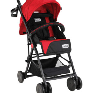 LuvLap Magic Stroller with Compact Tri-fold (18491) - Red-0