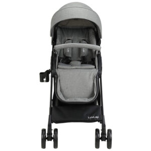 LuvLap Baby New Sports Stroller (18463) - Grey-29735