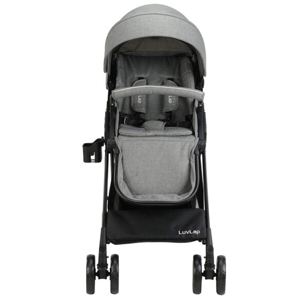 LuvLap Baby New Sports Stroller (18463) - Grey-29735