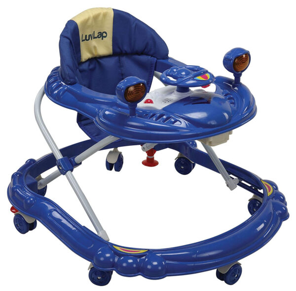 LuvLap Starshine Baby Walker - Blue-0