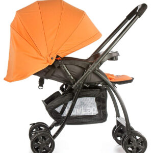 LuvLap Grand Baby Stroller (18316) - Orange-30082
