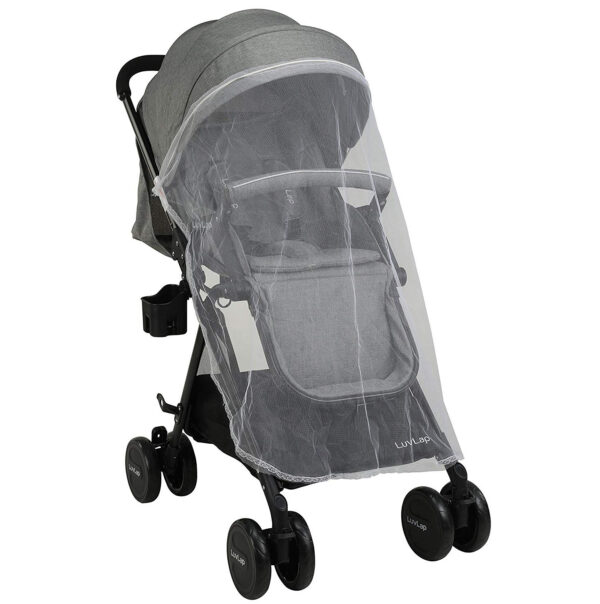 LuvLap Baby New Sports Stroller (18463) - Grey-0