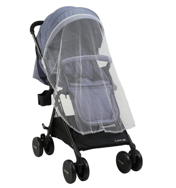 LuvLap Baby New Sports Stroller (18462) - Blue-29721