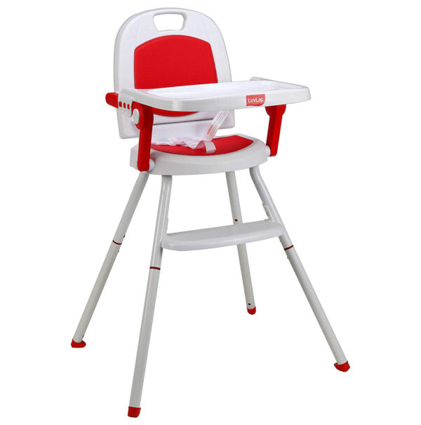 Luvlap Cosmos 3 in 1 high Chair (18494) - Red-0