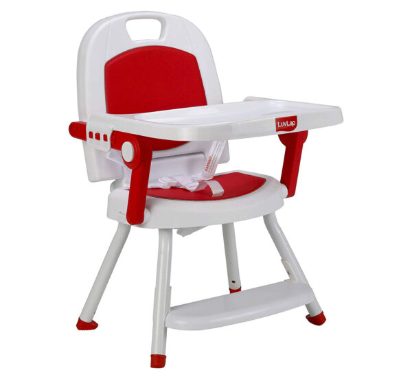 Luvlap Cosmos 3 in 1 high Chair (18494) - Red-30347