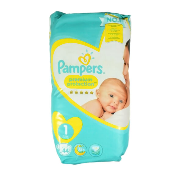 Pampers Premium Protection Diaper Size 1 - (44pcs)-29304